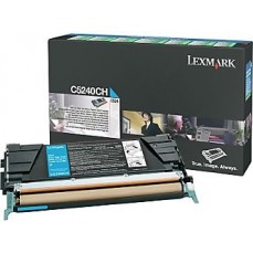 Lexmark Genuine C524 Cyan Prebate Toner Cartridge High Capacity