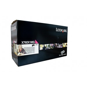 Lexmark X792DE High Yeild Magenta Prebate Toner X792X1MG