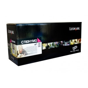 Lexmark C780 C782 High Yield Magenta Prebate Toner C780H1MG