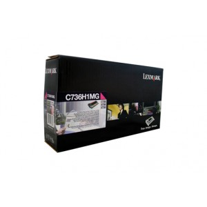 Lexmark C736 X736 X738 Magenta Prebate HY Genuine Toner