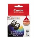 Canon PG510 + CL511 Genuine Combo Pack