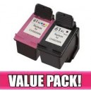 HP 61XL Black & Colour Compatible Value Pack